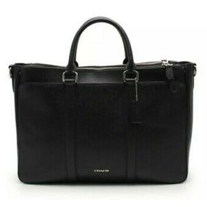 COACH Metropolitan Crossgrain Leather Briefcase